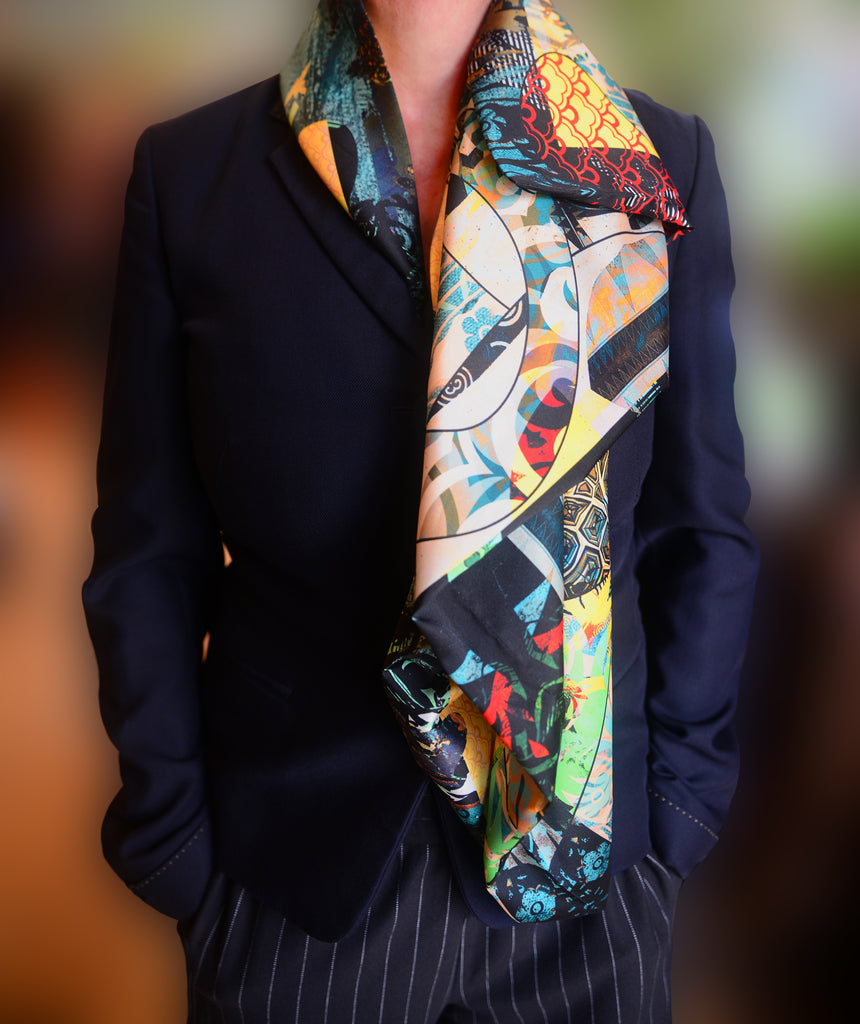 large faux silk scarf made in the uk,square silk scarf made in the uk,square silk scarves made in the uk,large square silk scarf made in the uk,designer scarves uk,Blackpop scarves,shop scarves,shop silk scarves,