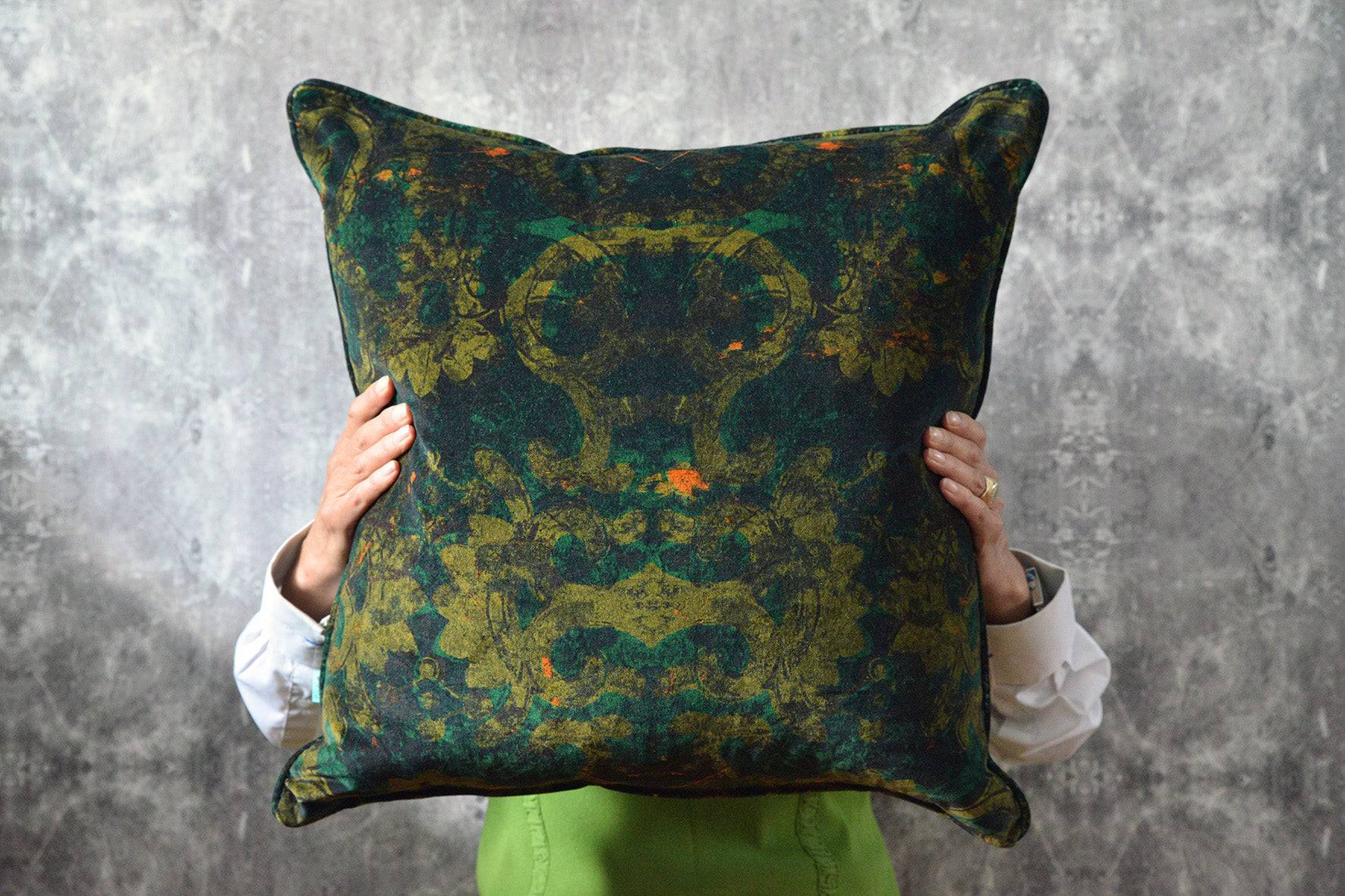 Cheap velvet cushions best sale